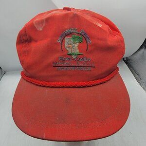 Imperial Peppermill Resorts Adults Red Adjustable Hat Cap Casual Outdoors